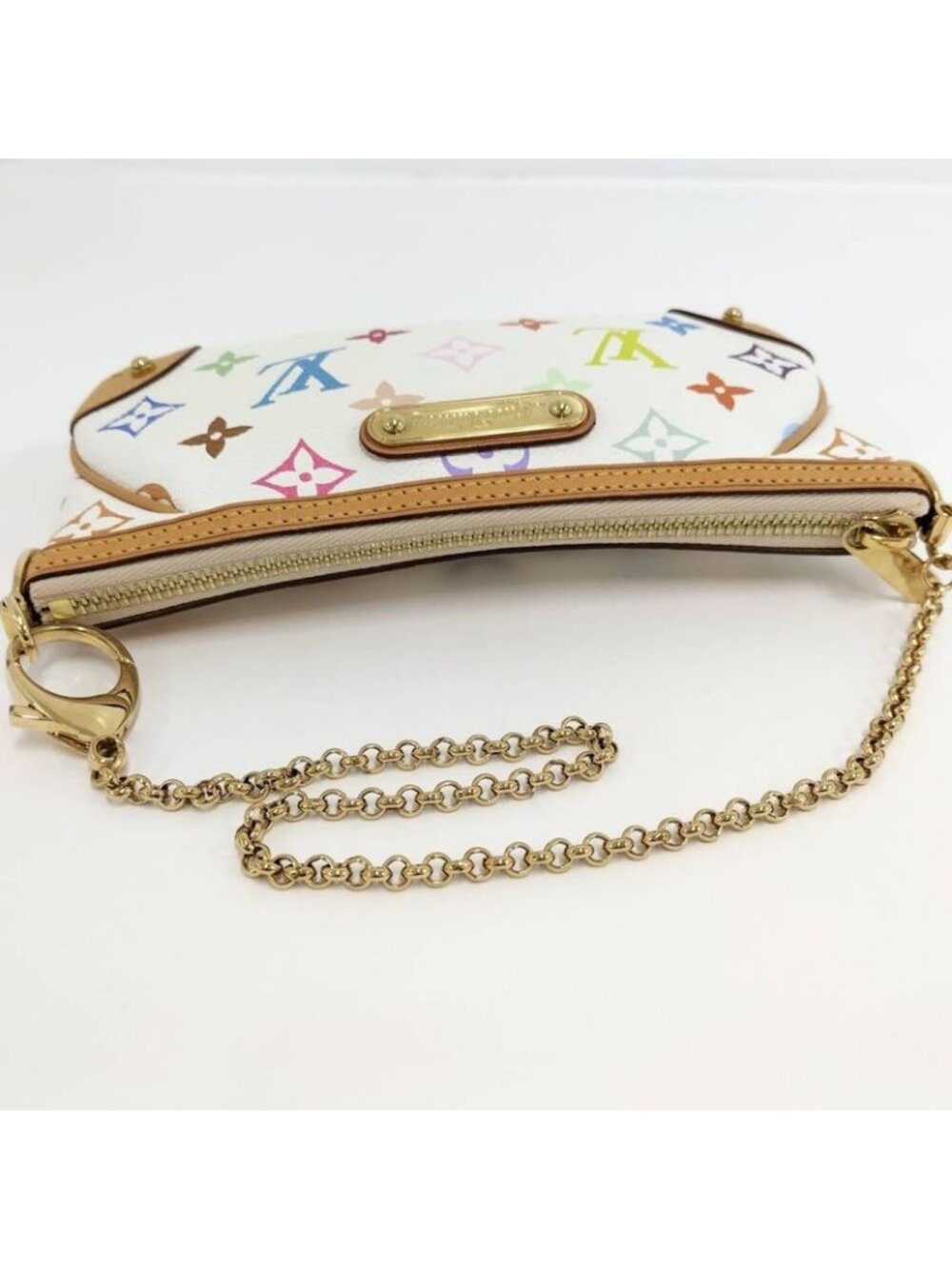 Louis Vuitton Pochette Mirror MM Pouch Monogram Multicolor - Picture 7 of 9